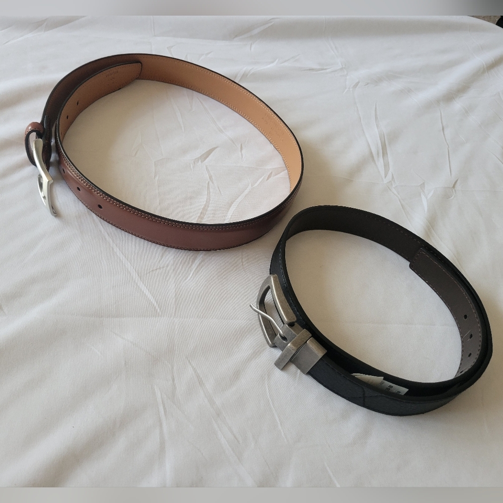 2 kids belts, 32 and 37 inches, Brand: Arizona, Milorde